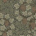 William Morris Wallpaper - Vine - Brown 82020