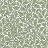 William Morris Wallpaper - Oak Tree - Green