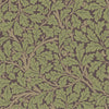 William Morris Wallpaper - Oak Tree - Plum Purple
