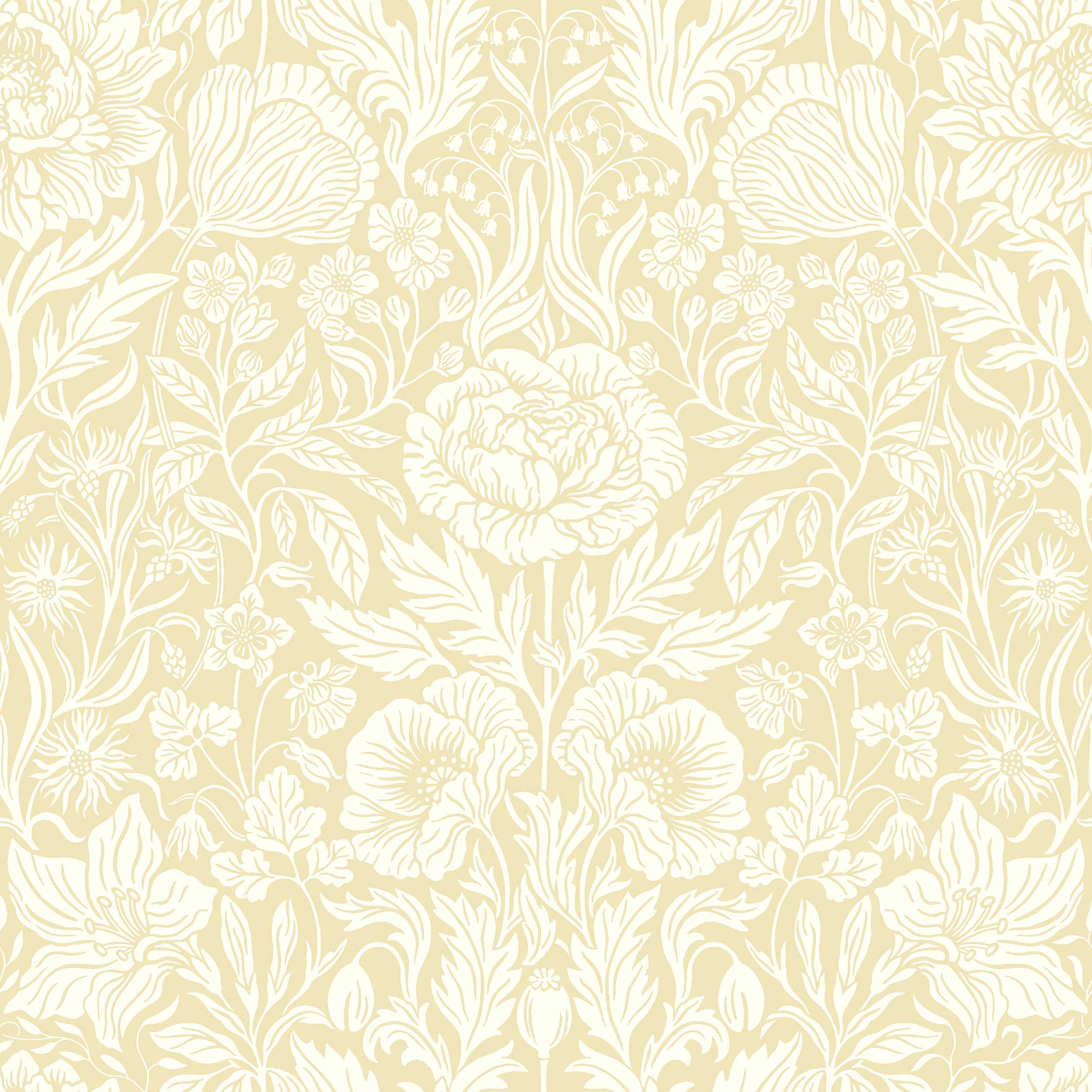 Hildasholm 8721 Yellow wallpaper