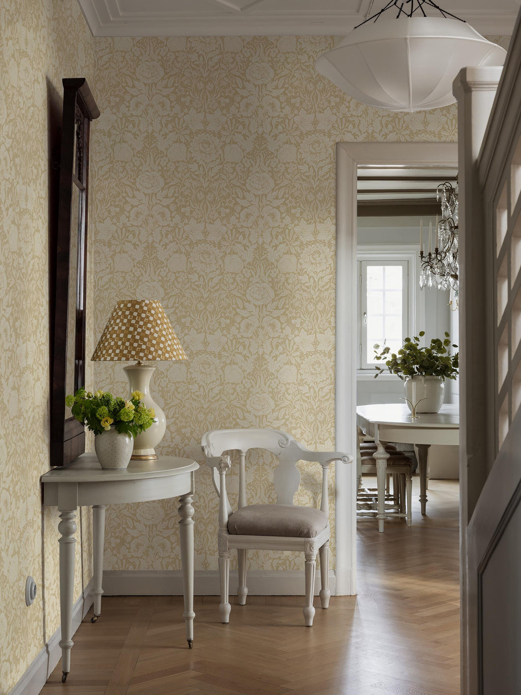 Hildasholm 8721 Yellow wallpaper