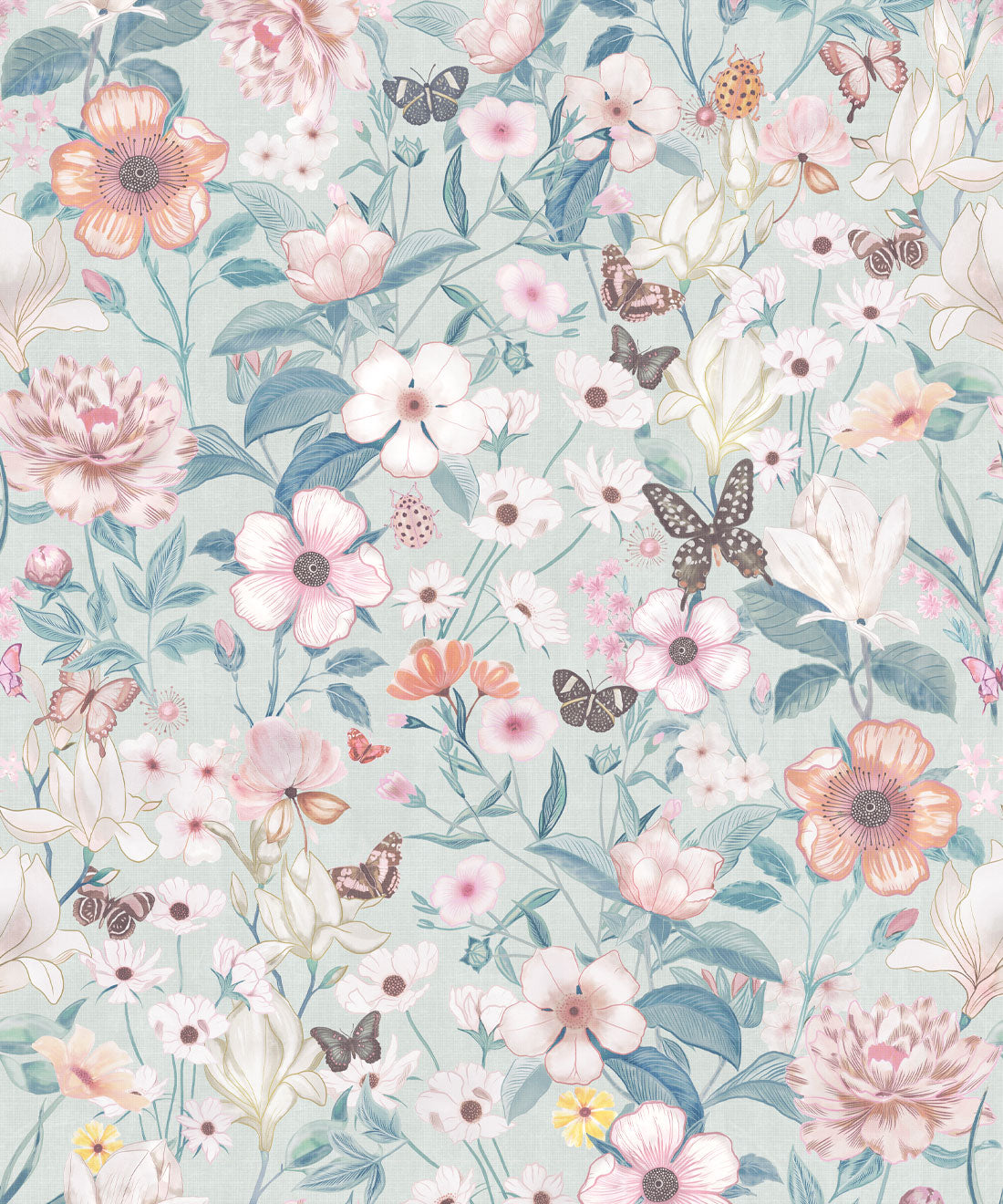 Barney Vintage Wallpaper, Bee Linen