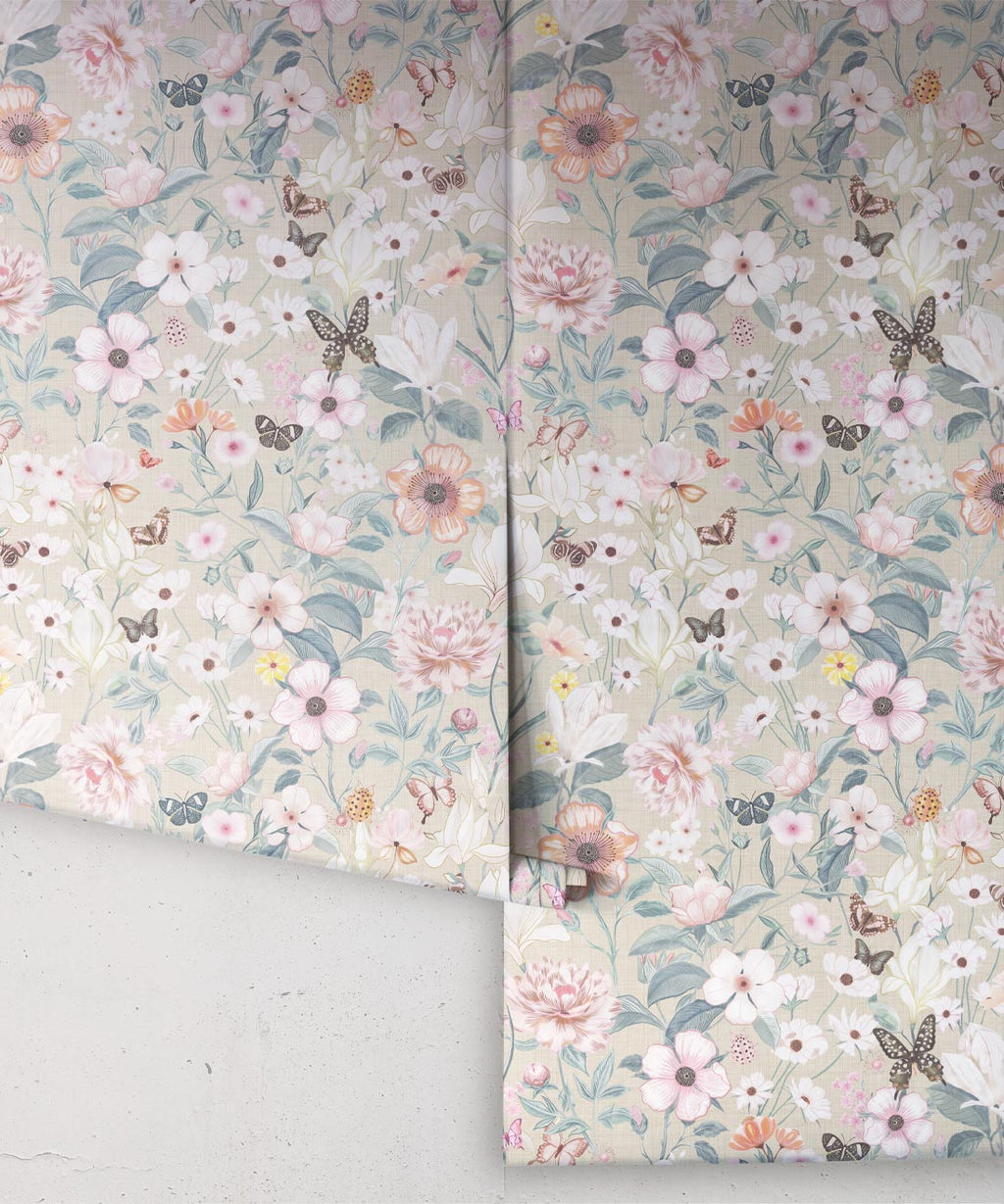 Barney Vintage Wallpaper, Plaster