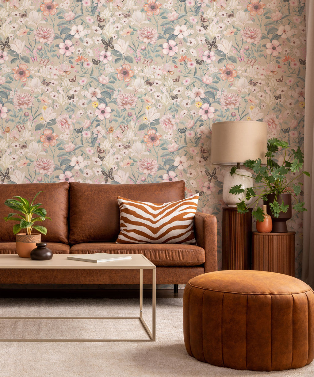 Barney Vintage Wallpaper, Plaster