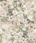 Barney Vintage Wallpaper, Raya Linen