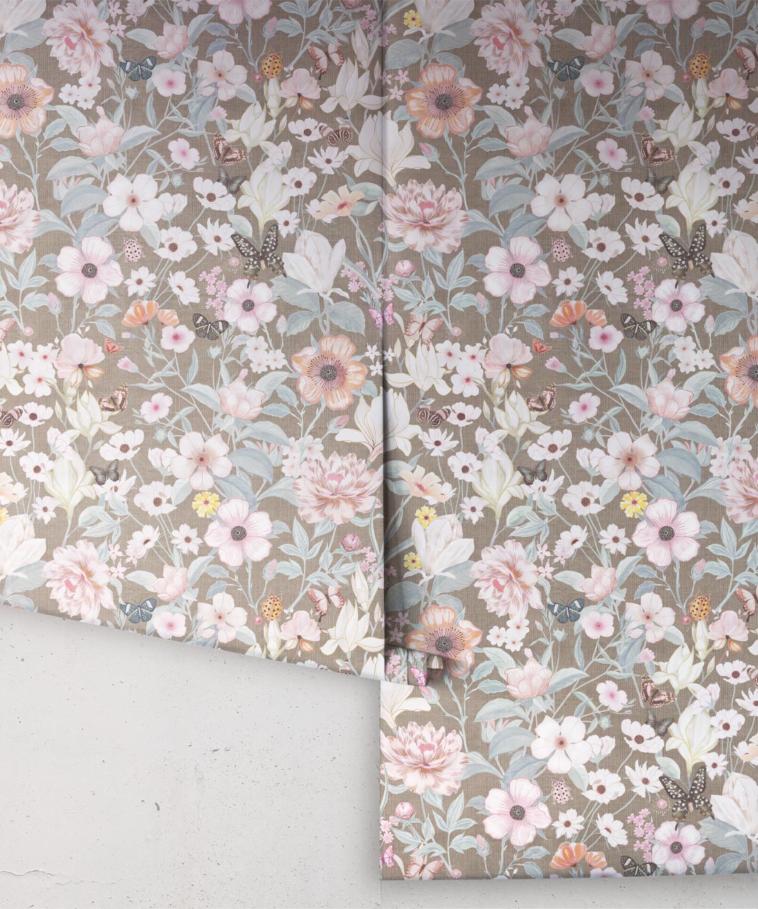Barney Vintage Wallpaper, Sable