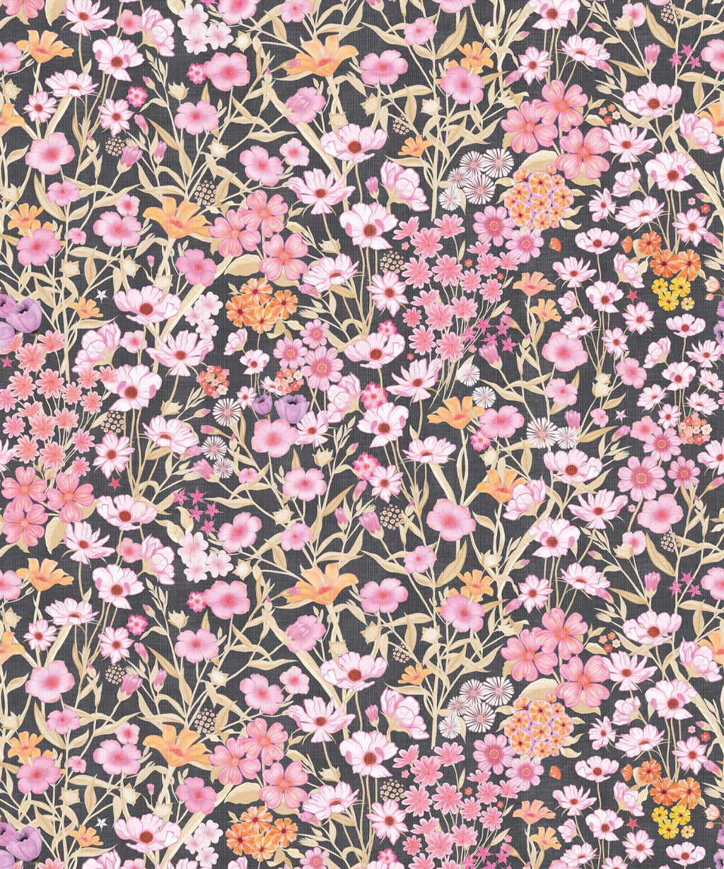 Barney’s Fields Wallpaper, Midnight Gold