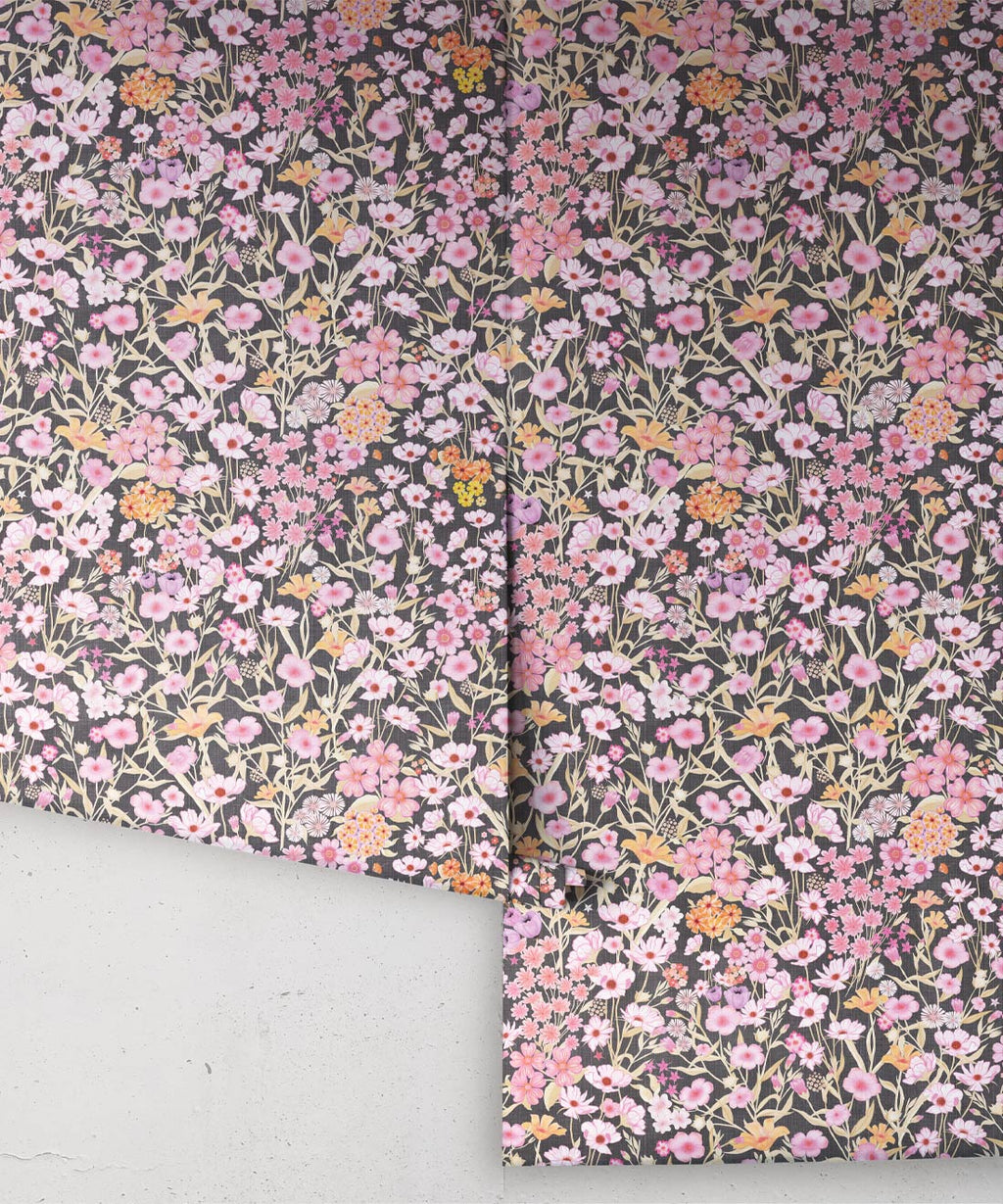 Barney’s Fields Wallpaper, Midnight Gold