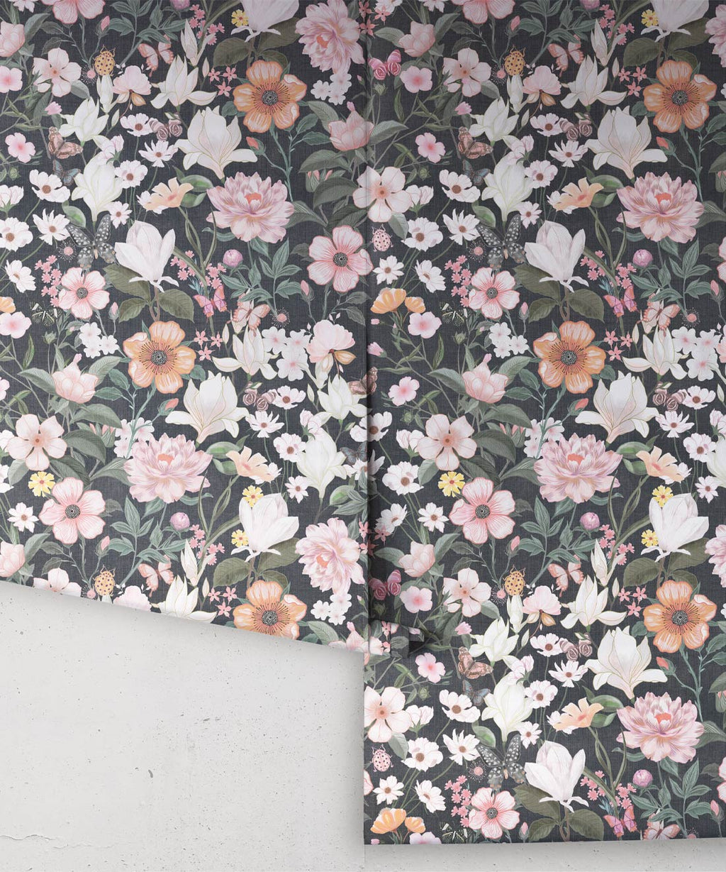 Barney Joy Wallpaper, Denim