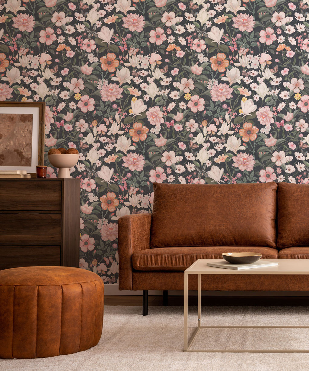 Barney Joy Wallpaper, Denim