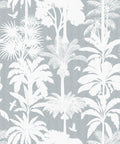 Cockatoo Palms Wallpaper, Bay Linen