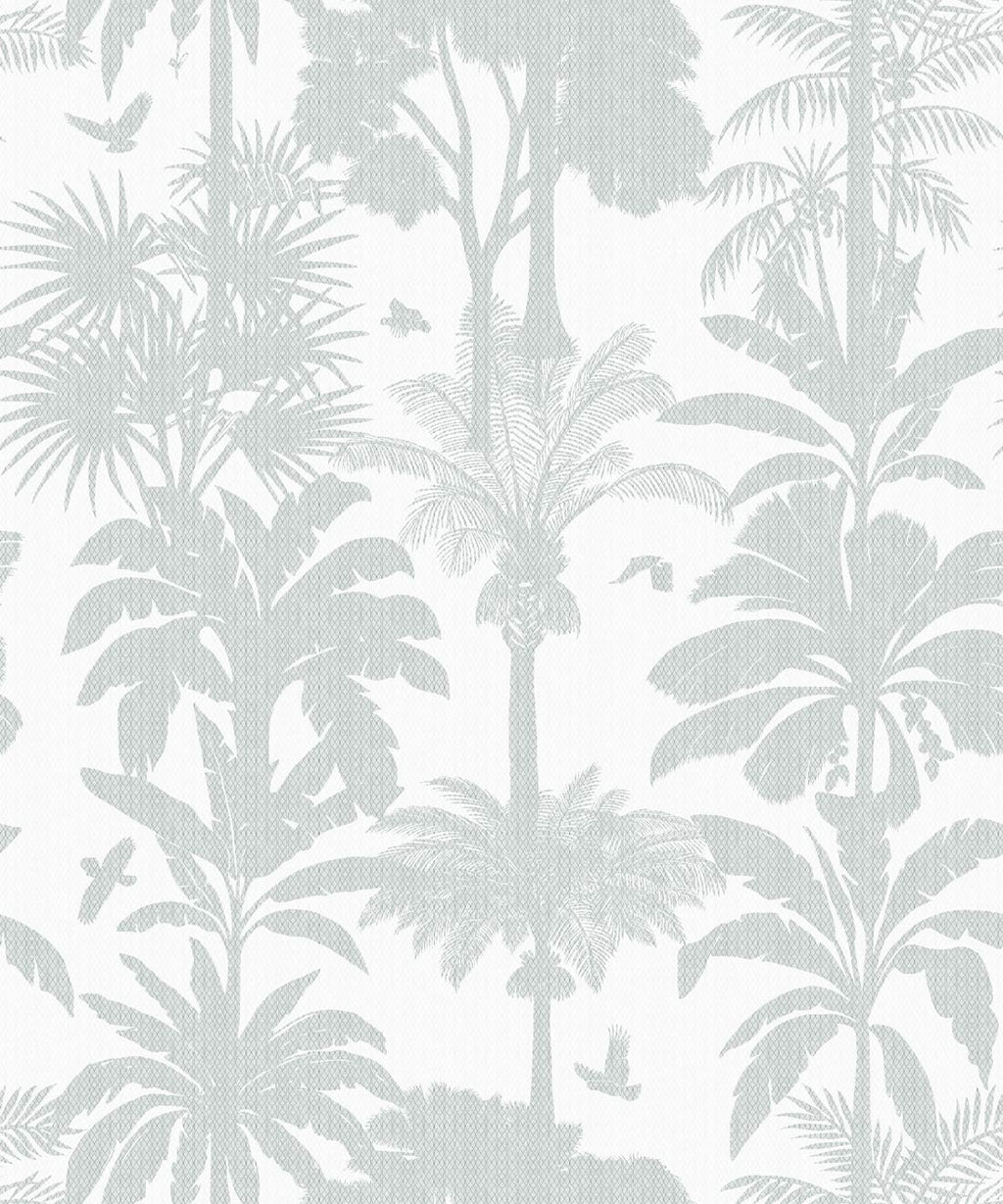 Cockatoo Palms Wallpaper, Bebe Waters