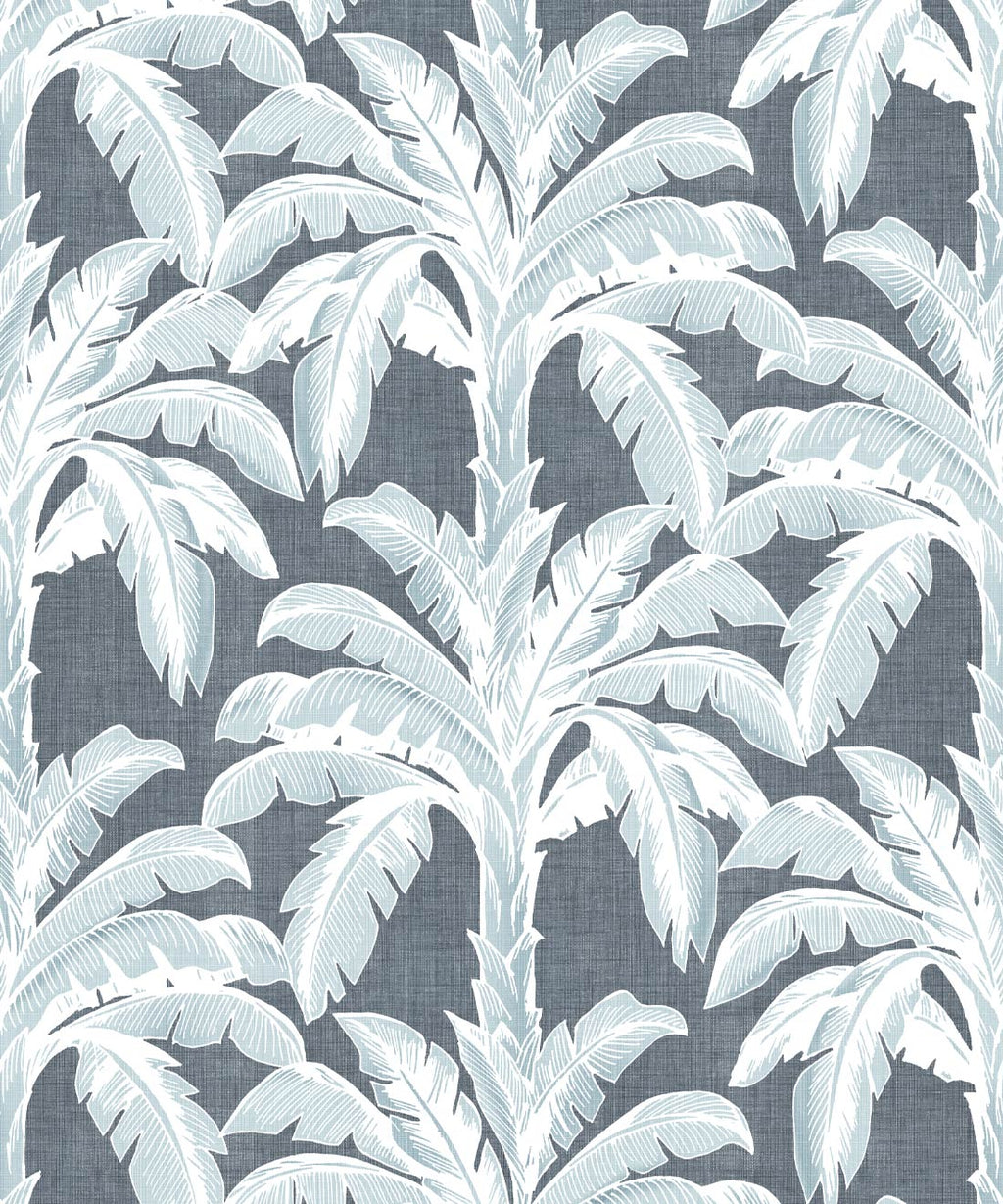 Havana Banana Wallpaper, Bee Denim Linen