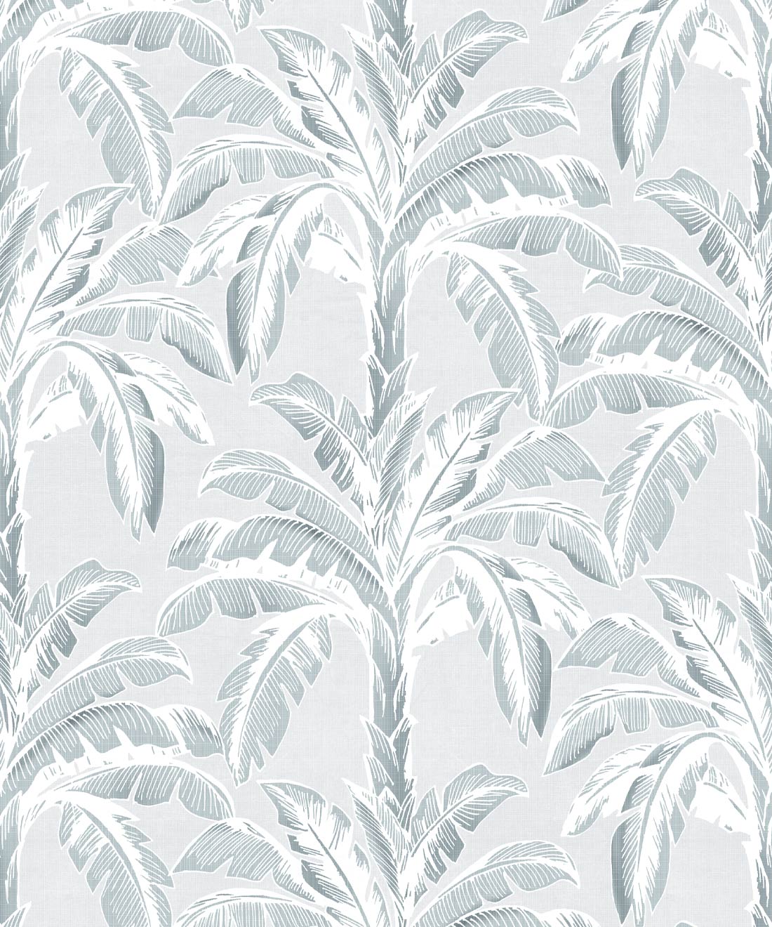 Havana Banana Wallpaper, Mist Silver Bee