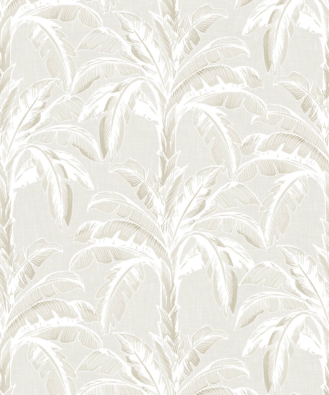 Havana Banana Wallpaper, Plaster Natural
