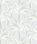 Havana Banana Wallpaper, Silver Leaf