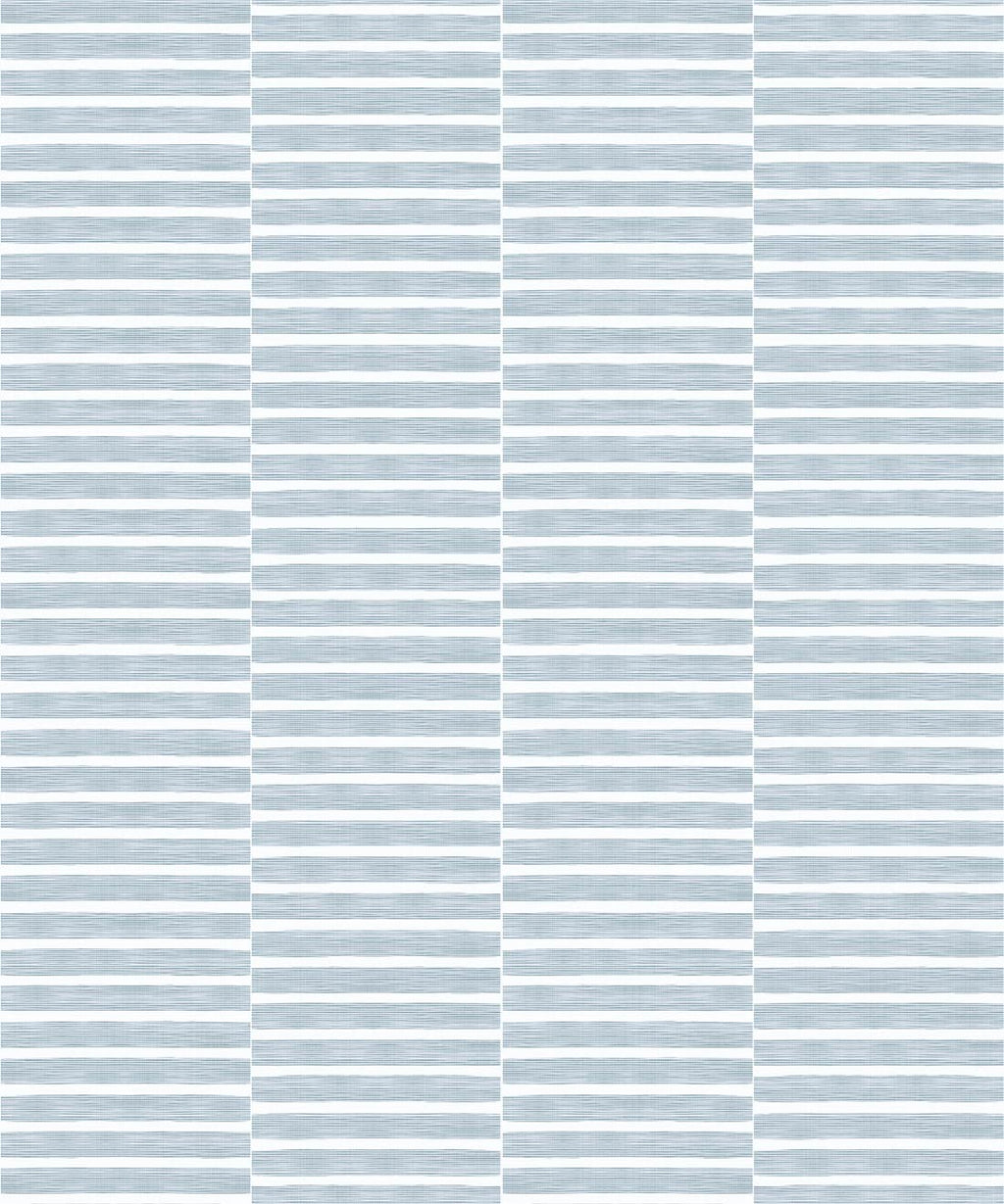 Ladder Wallpaper, Denim