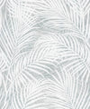 Laguna Palms Wallpaper, Gemma Blue
