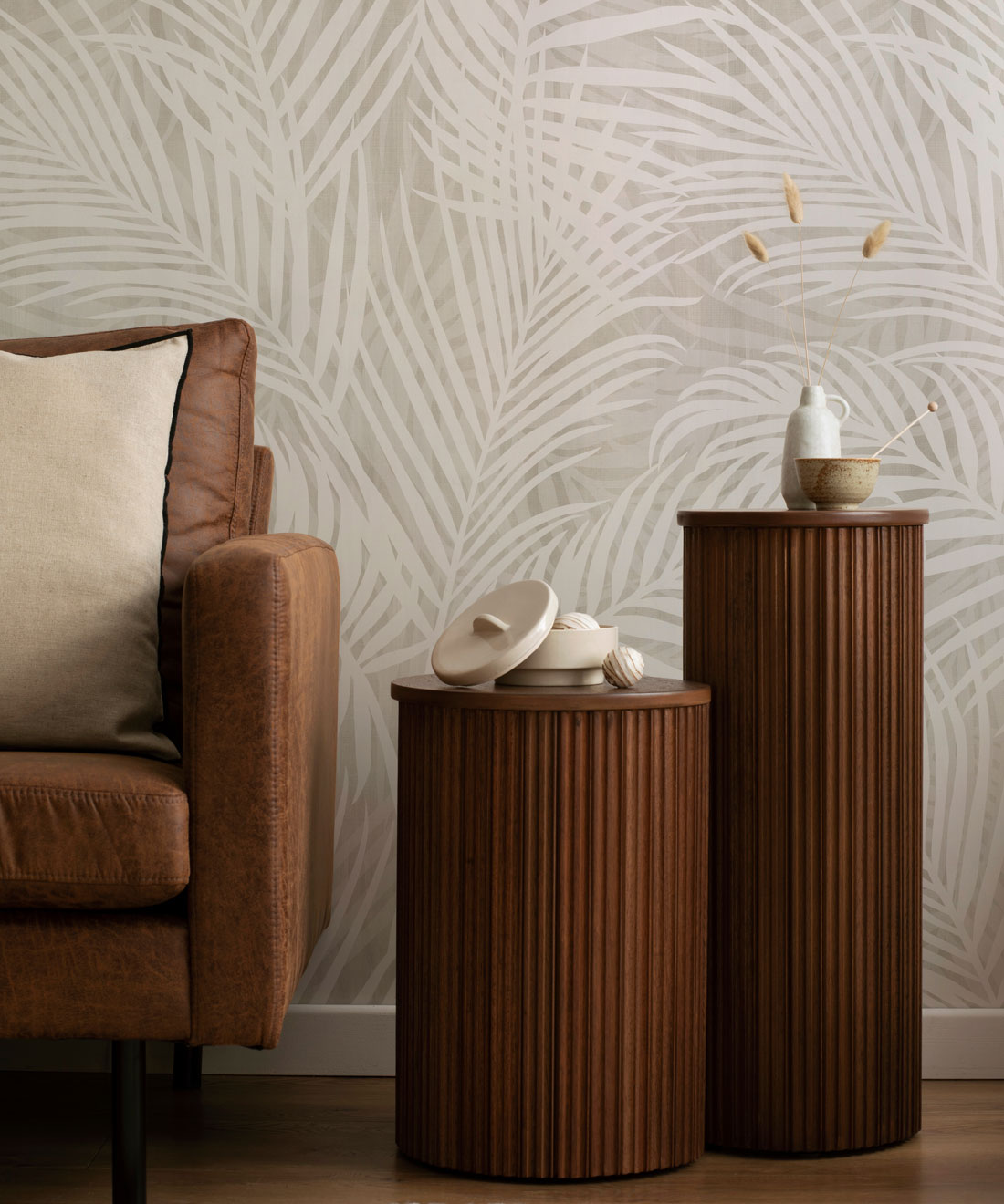 Laguna Palms Wallpaper, Plaster