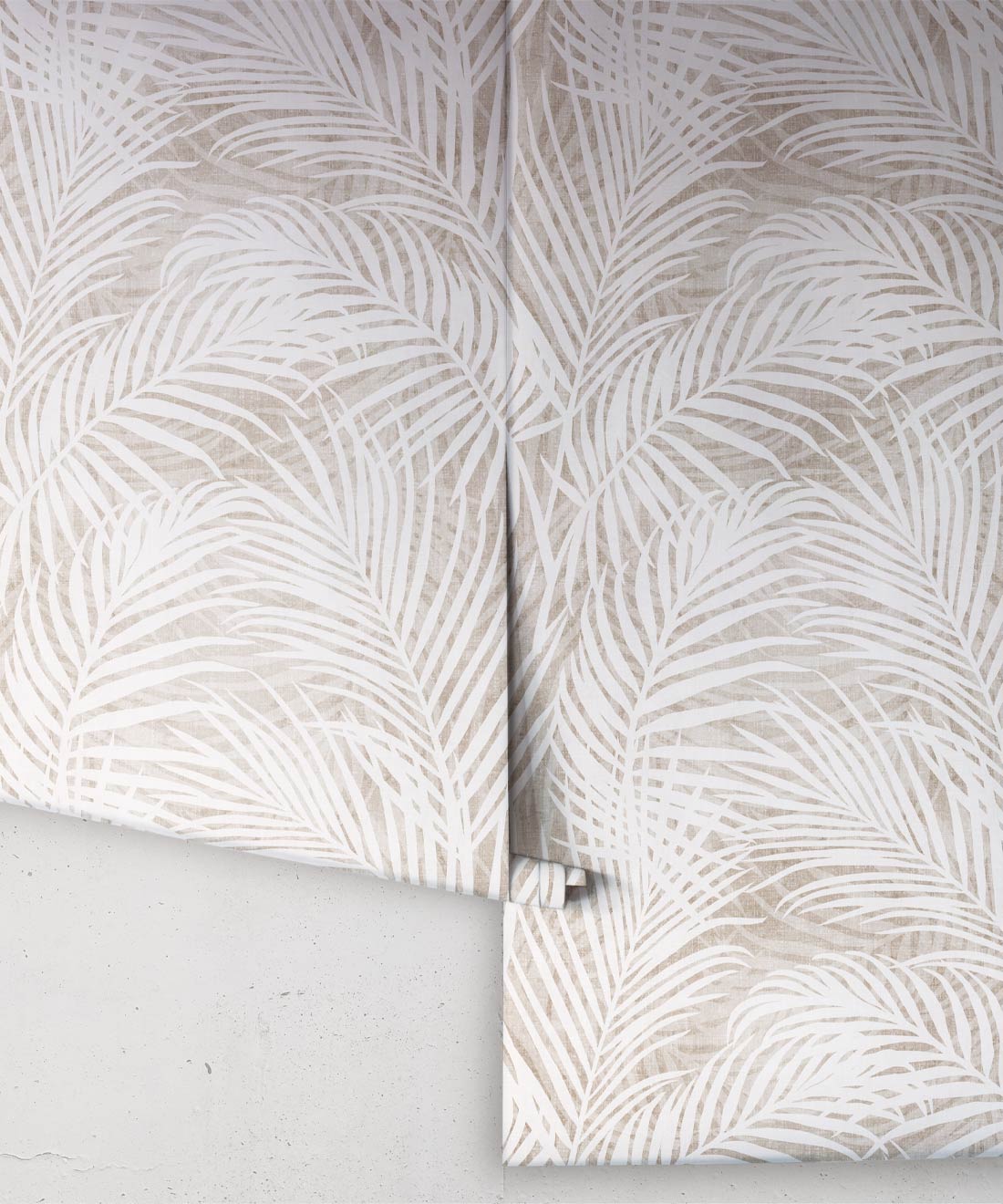 Laguna Palms Wallpaper, Vintage Wheat