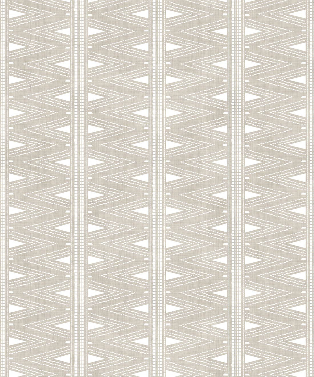 Mojave Village Wallpaper, Sand Linen