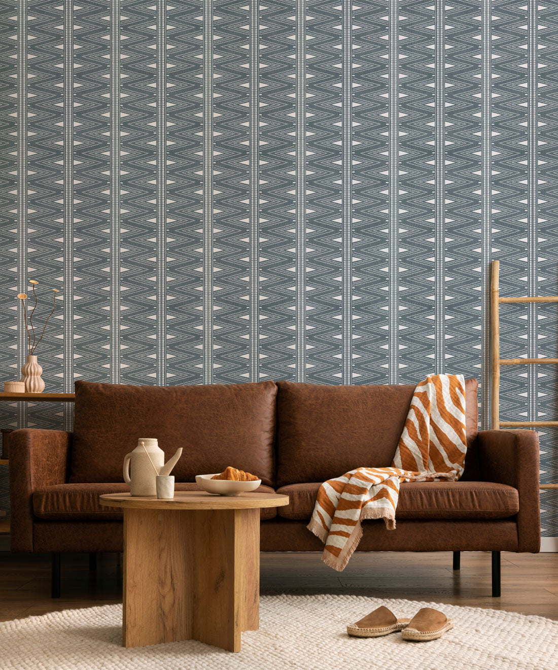 Mojave Village Wallpaper, Worxs Linen
