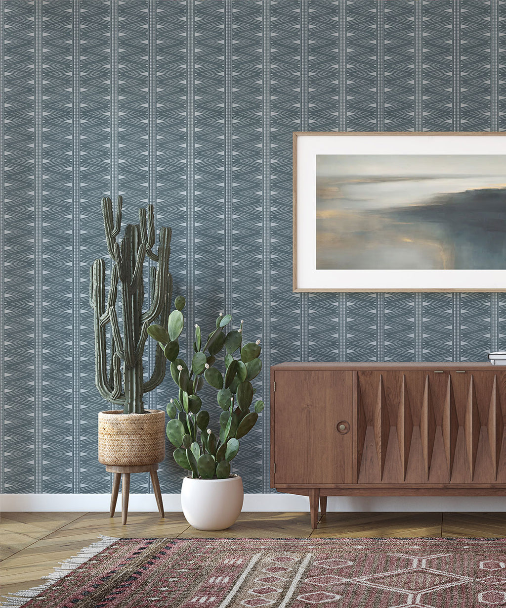 Mojave Village Wallpaper, Worxs Linen