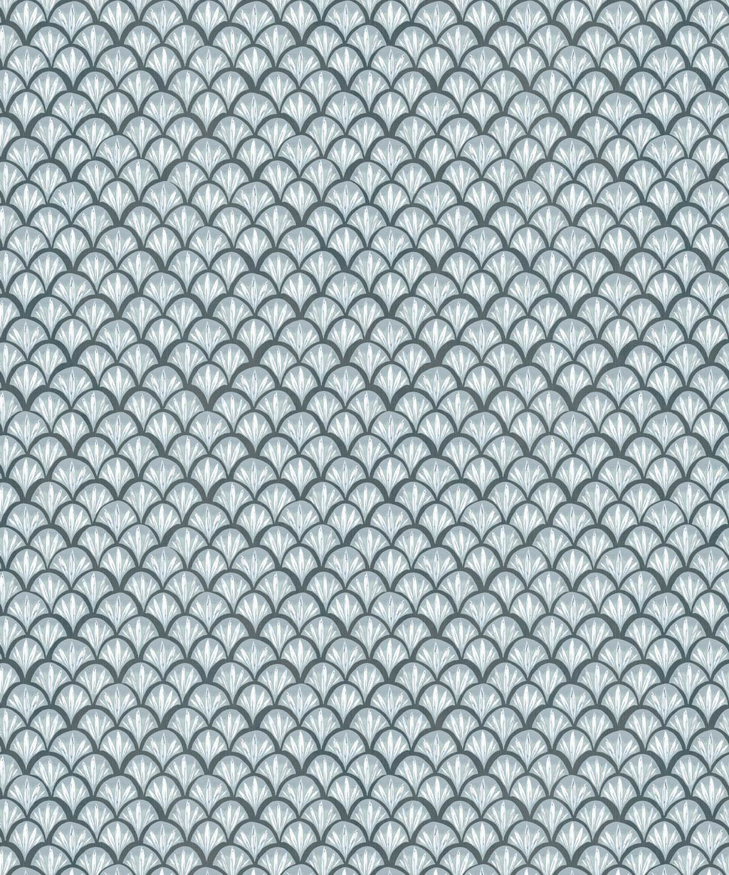 Moon Waves Wallpaper, Lake Blue