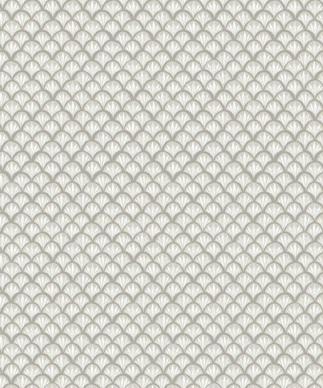 Moon Waves Wallpaper, Latte Linens
