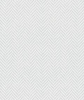 Mrs Jones Chevron Wallpaper, Haze