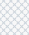 Lattice Wallpaper, Denim