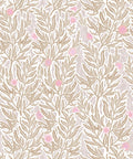 Linen Seagrass Wallpaper, Blush