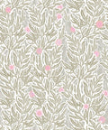 Linen Seagrass Wallpaper, Plaster