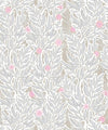 Linen Seagrass Wallpaper, Washed Raya