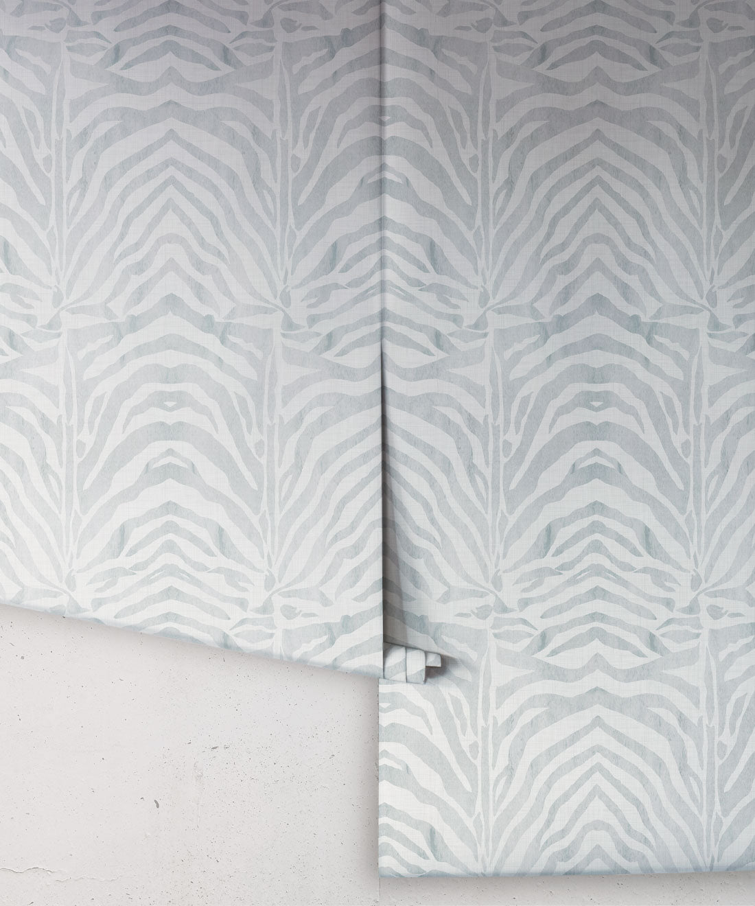 Zebra Wallpaper, Desert Sage