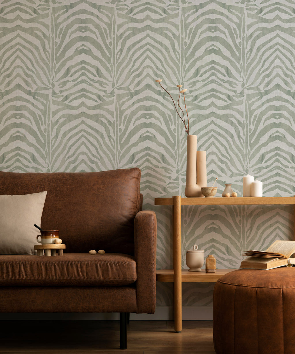 Zebra Wallpaper, Leaf