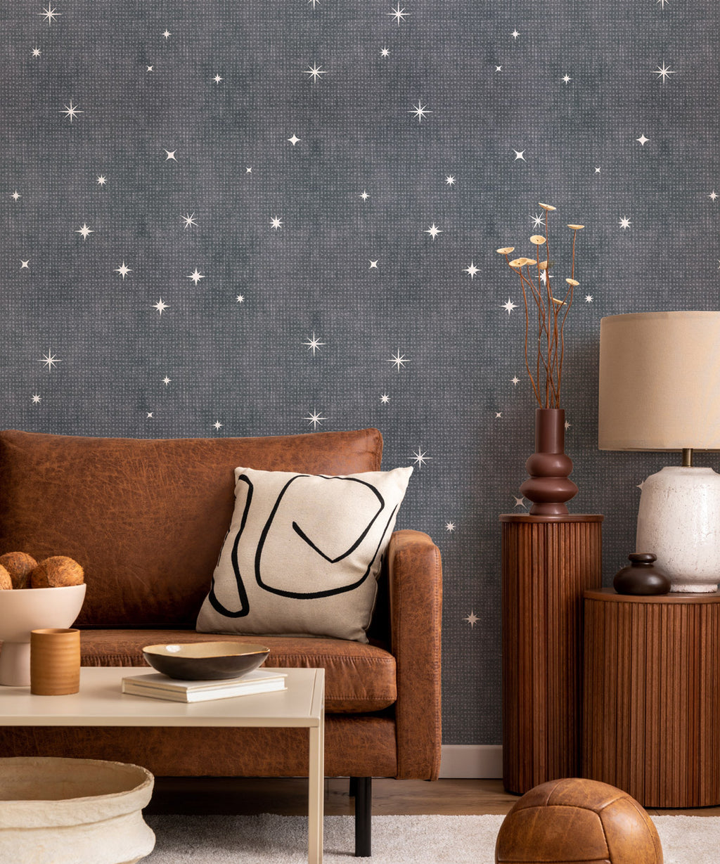 Southern Skies Wallpaper, Dark Blue