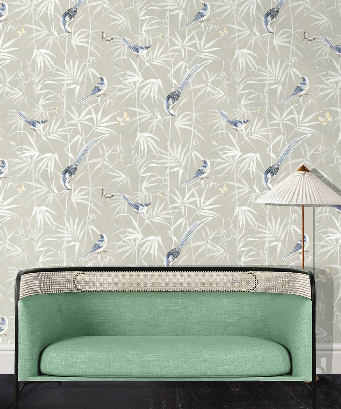 Bamboo Wallpaper, Beige