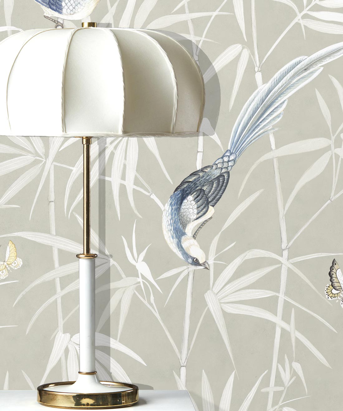 Bamboo Wallpaper, Beige