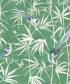Bamboo Wallpaper, Green