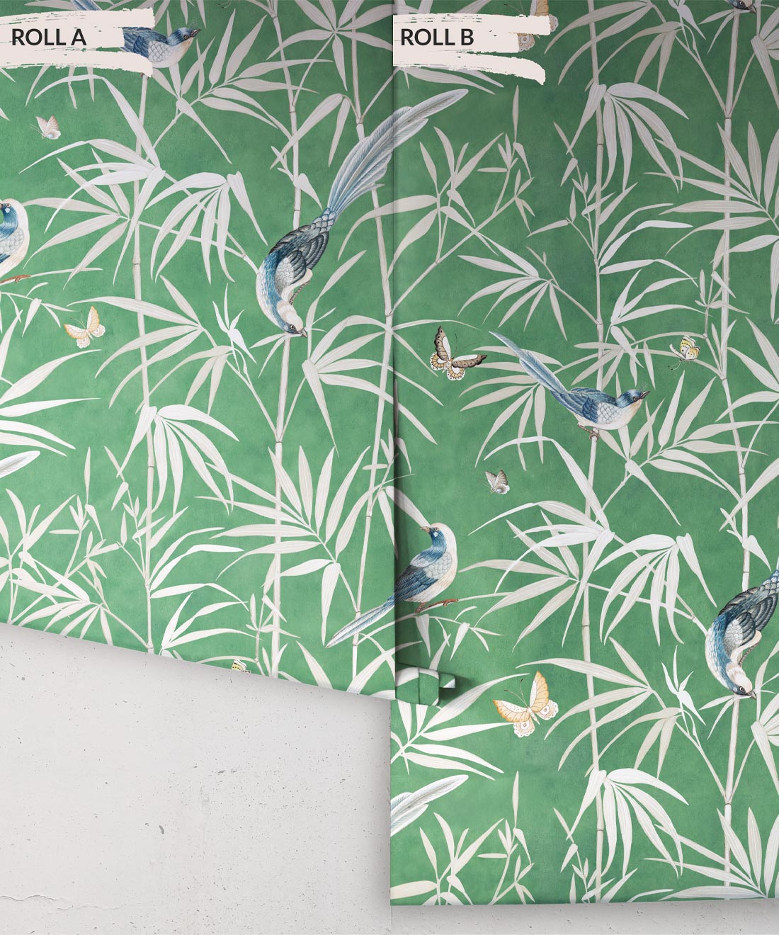Bamboo Wallpaper, Green