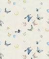 Butterflies Wallpaper, Beige