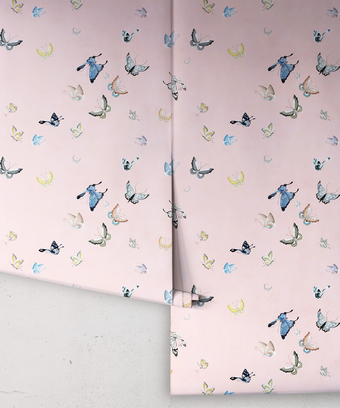 Butterflies Wallpaper, Pink