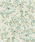 Camellia Tree Mural, Beige