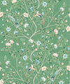 Camellia Tree Mural, Green