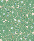 Camellia Tree Mural, Green