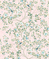 Camellia Tree Mural, Pink