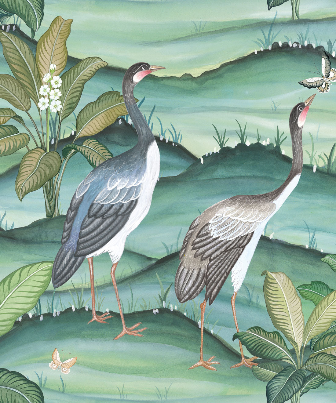 The Field Mural, Emerald