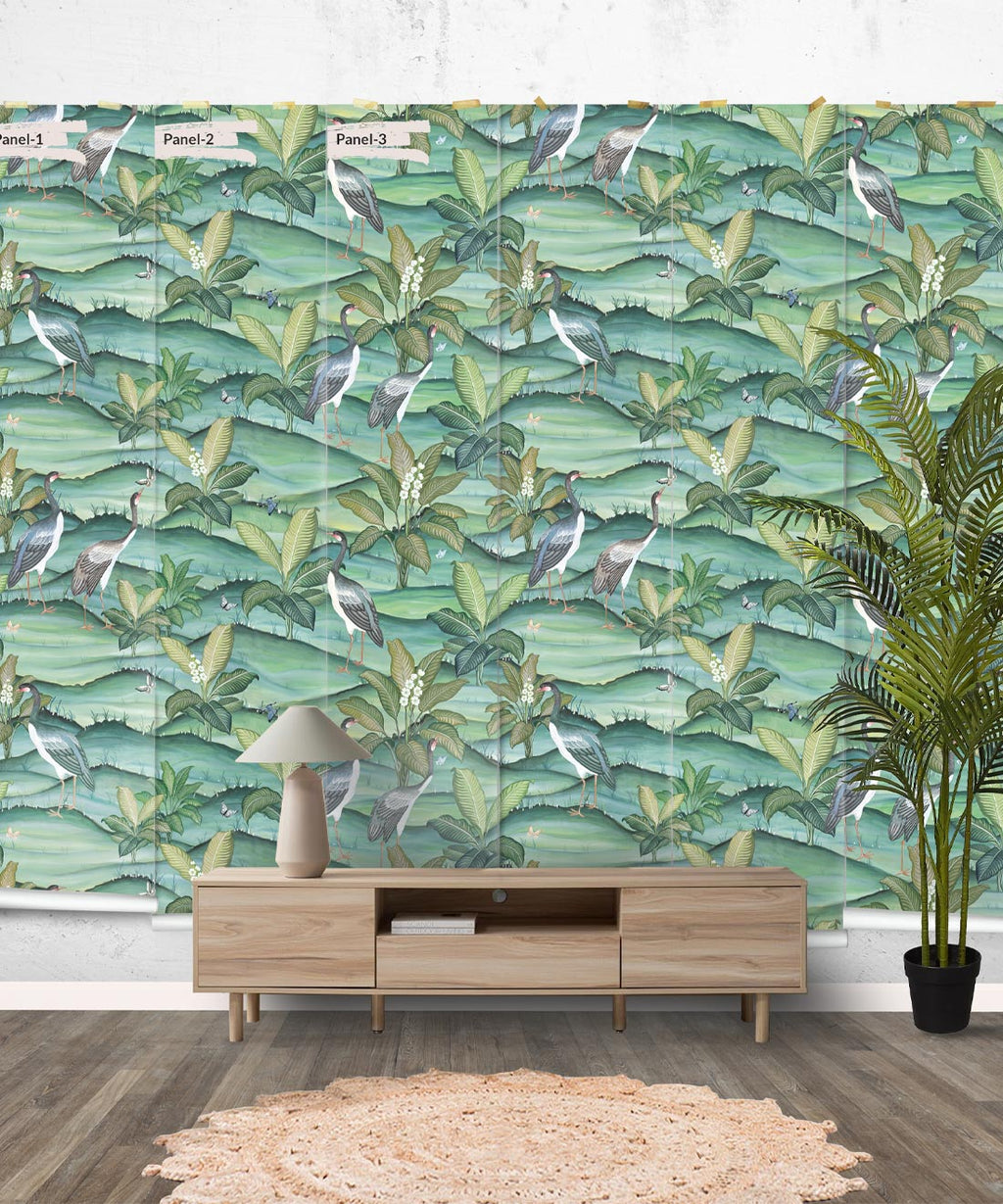 The Field Mural, Emerald
