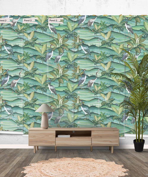 The Field Mural, Emerald